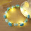 2Pièces Rosa Lei Bleu, Headband Graduation Hawaiienne 9
