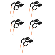 10Pcs Black Plastic Sugar Blower Pumps with Copper Tube for Candy Art