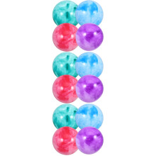 12Pcs Bright Color PVC Balls for Kids Indoor Outdoor Play Ball Toy