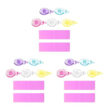 3Sets Durable Plastic Pen Scroll Wheel for Beginners