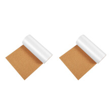 2Pcs Self-Adhesive Cork Sheets Multi Color for DIY Crafts and Wall