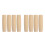 8Pcs Durable Wood Handles for Screwdriver and File Tool Replacement 1