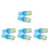 8Pcs Waterproof Silicone Light Clear Glass License Plate Lamp 1