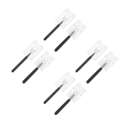 4Pcs Quick-Extend Parking Pass Holders with Security Telescoping Rod