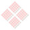 400Pcs Assorted Color Disposable Non-Woven Face Towels for Camping Use 1