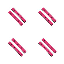8Pcs Breathable Rosy Elastic Wig Bands Adjustable for Comfortable Fit