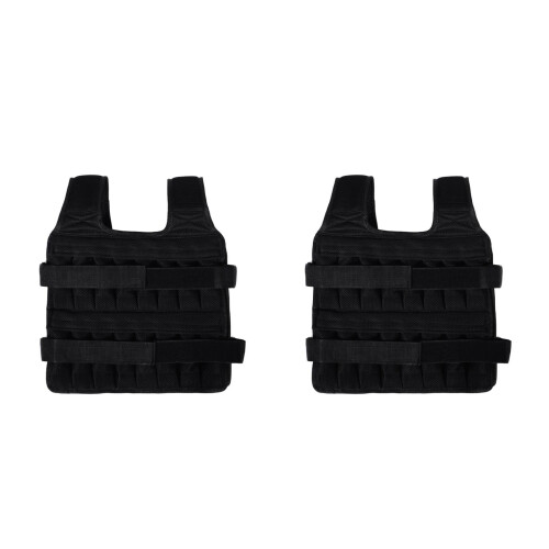 2Pcs Adjustable Fitness Weighted Vests in for Exercise
