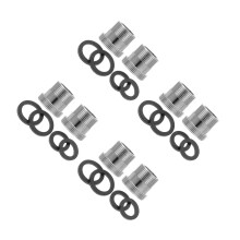8Pcs Copper Faucet Adapter Kit for Sink Hose Garden Hose Quick Connect