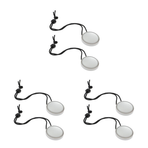6Pcs Durable Adjustable Rearview Mirrors for Boat and Cave Diving Use