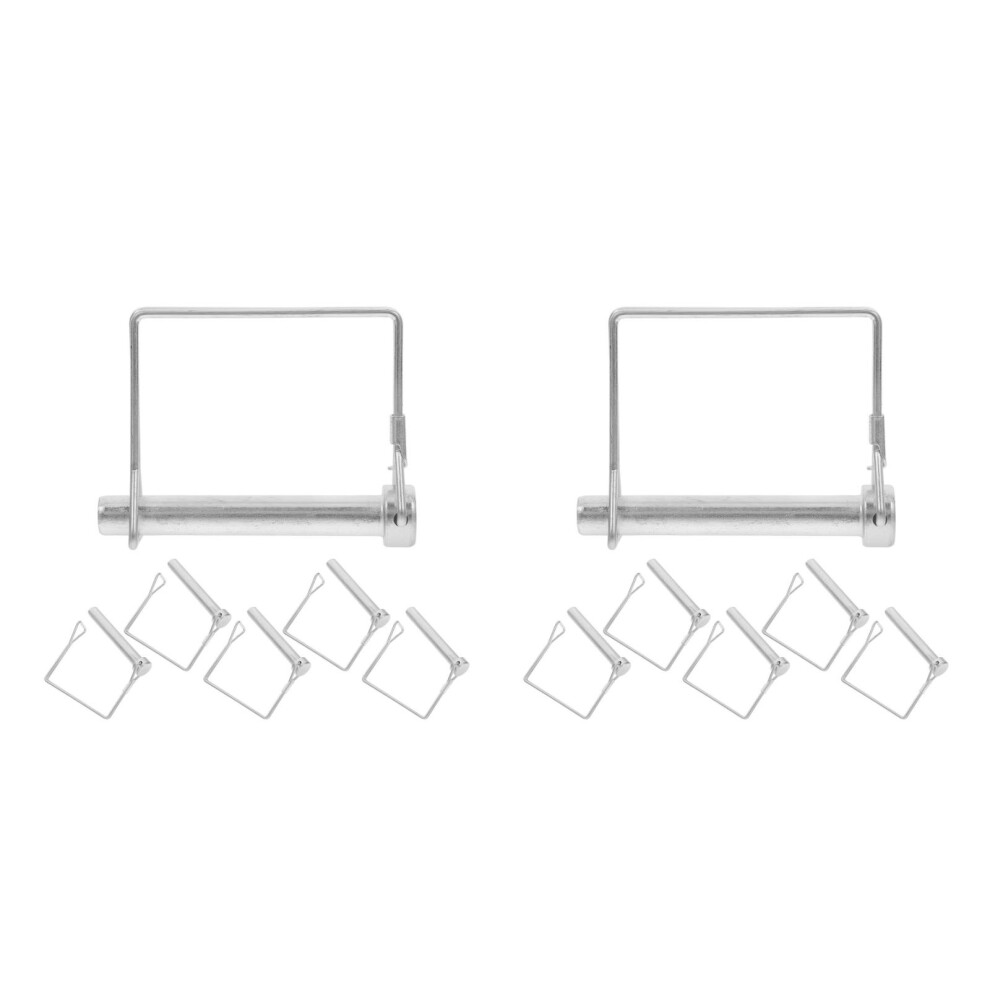 12Pcs Heavy Duty Silver Trailer Coupler Lock Pins For Farm And Garden 3703108407937