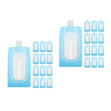 44Pcs Large Capacity Sky-Blue Breastmilk Storage Bags for Moms