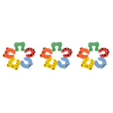 3Pcs Cartoon Door Stopper Clipper Safety Finger Pinch Protect for Kids