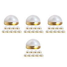 40 Pcs Bridal Veil Weights Magnetic Double Sided Artificial Pearls