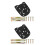2Sets Motorcycle Rear Luggage Rack Mounting Plate Hardware with Screws 1