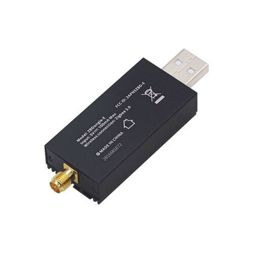 Zigbee 3.0 USB Dongle -E with Antenna, EFR32MG21 Chip - for Home Assistant, OpenHAB, Zigbee2MQTT (ZBDongle-E) 2
