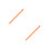 2Pièces Règles Braille Réutilisables En Orange Pour Aveugles 4