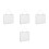 4Pièces Tableau Effaçable Magnétique Beige Pour Notes Et Décor 6