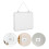 4Pièces Tableau Effaçable Magnétique Beige Pour Notes Et Décor 10
