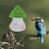 4Stk Hummingbird Bird Feeder Plastik Bunt Mit Einfacher Befüllung 4