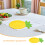 16Pièces Assiettes Papier Jetables Forme Ananas Couleur 8