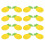 16Pièces Assiettes Papier Jetables Forme Ananas Couleur 11