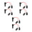 6Pcs Black ABS Car Lighter Splitter with Dual Socket /off Switch 8