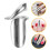 40Pièces Pour Ongles Argent Confortables Et Ajustables 10