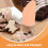 12Pcs Reusable Plastic Foot Mannequin for Store Shoe Display Chocolate 6