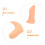 12Pcs Reusable Plastic Foot Mannequin for Store Shoe Display Chocolate 7