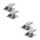 4Pièces Clamp Poisson Taille Variée Pour Ferme 7