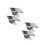 4Pièces Clamp Poisson Taille Variée Pour Ferme 9