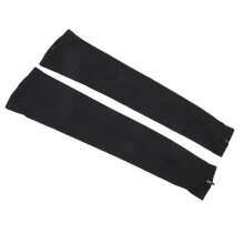 Breathable Sun Protection Leg Sleeves Black for Cycling & Outdoor Sports