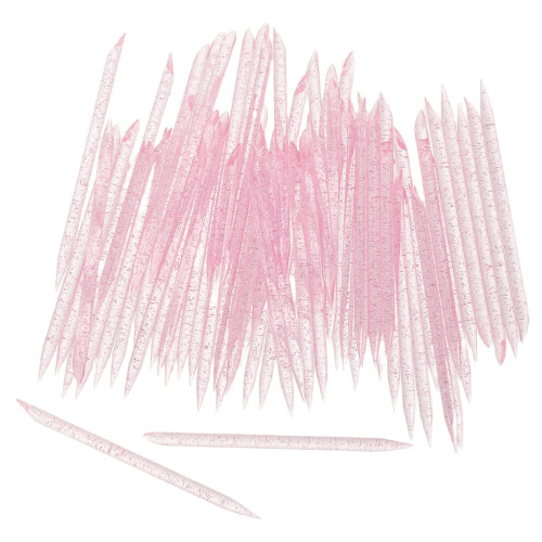 2000Pièces Poussoir Ongles Rose Ps, Outil Cuticules 1
