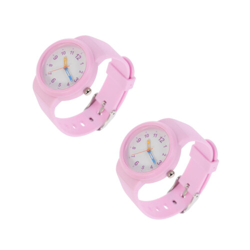 2Pièces Enfants Rose Étanche Style Simple Pour Examens