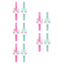 10Pièces Bracelets Slap Licorne En Polyester Pour Sport