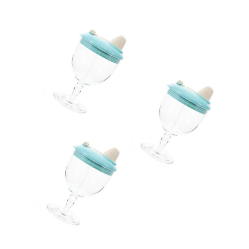 3Pièces Gobelet Bébé Multi-Usage Anti-Renversement