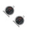 2Pcs Kitchen Temperature Monitor Oven Thermometer Easy Read, Silver 1