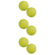 6Stk Tennisbälle 24Cm Aufblasbar Weiches Material Haustierspielzeug