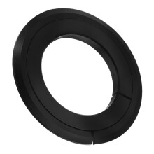 Entretoise Jeu De Direction Fourche Aluminium Noir