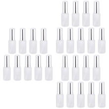 27Pcs White Glass Makeup Essential Oil Bottles with Refillable Spray