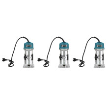 3Pièces Chargeur Durable 12V 24V Pour Batterie De En ABS Bleu