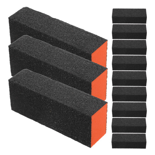 100Pcs Durable Sponge Nail Buffer Blocks for Manicure and Polishing 2