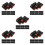100Pcs Durable Sponge Nail Buffer Blocks for Manicure and Polishing 4