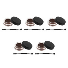 5Pièces Gel Laminage Sourcils Marron Teints