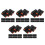 100Pcs Durable Sponge Nail Buffer Blocks for Manicure and Polishing 7