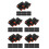 100Pcs Durable Sponge Nail Buffer Blocks for Manicure and Polishing 8