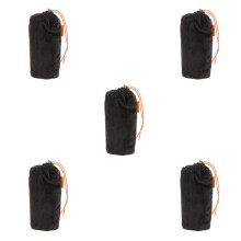 5Stk Portable Saxophon Schwarz Flanell Staubschutz Beutel