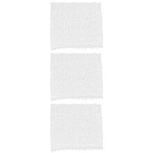 3Pcs White Lace Bridal Veil Cape Veils for Wedding and Bachelorette
