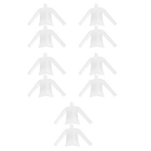 10Pcs Compact White Clothes Dryer Bags Quick Absorption Travel Dry Bag