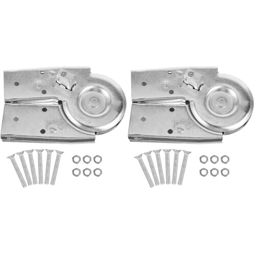 2Stk Aluminium Scharnier Für Dachbodenleiter Mit Soft-Close Design